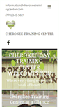 Mobile Screenshot of cherokeetrainingcenter.com